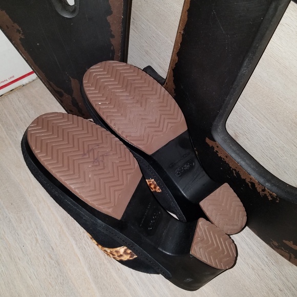 Crocs suede & leopard mules - Picture 4 of 4